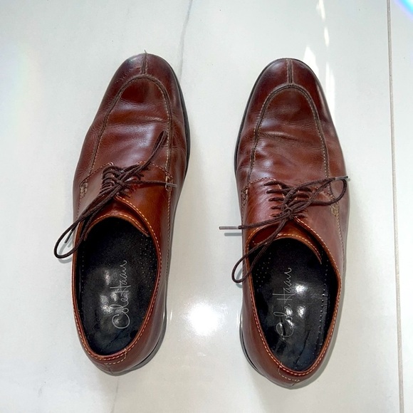Cole Haan Neolite Heel Brown Lace Up Leather Shoes Size X Large 10-11 - Picture 3 of 7
